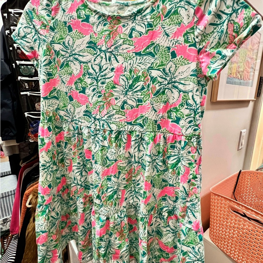 Lilly Pulitzer Girls Mini Geanna Swing Dress